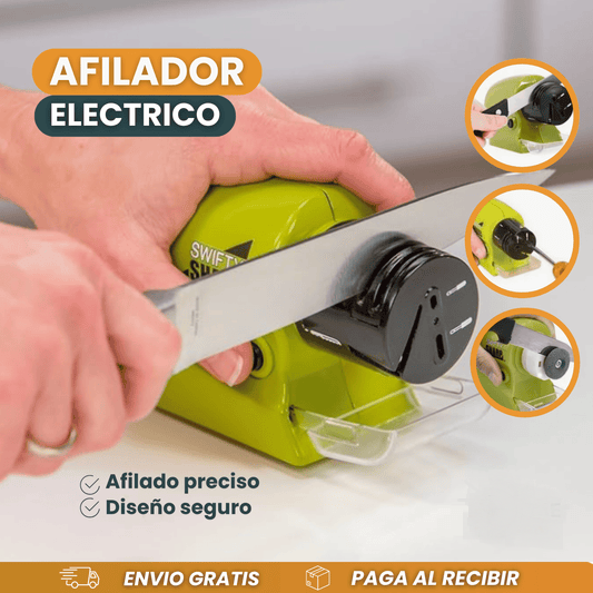 Afilador Cuchillos Eléctrico - Verde
